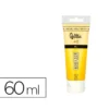 PINTURA ACRILICA LIDERPAPEL TUBO DE PLASTICO DE 60 ML COLOR AMARILLO