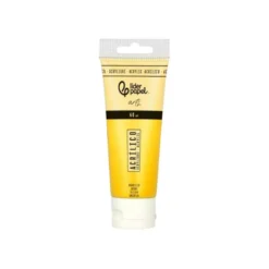 PINTURA ACRILICA LIDERPAPEL TUBO DE PLASTICO DE 60 ML COLOR AMARILLO