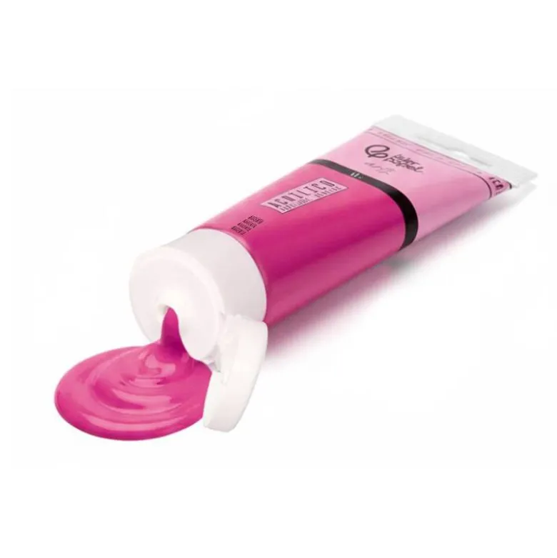 PINTURA ACRILICA LIDERPAPEL TUBO DE PLASTICO DE 60 ML COLOR MAGENTA