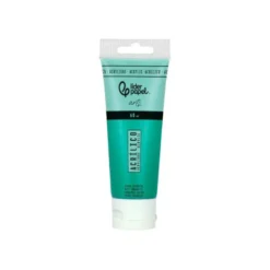 PINTURA ACRILICA LIDERPAPEL TUBO DE PLASTICO DE 60 ML COLOR VERDE TURQUESA