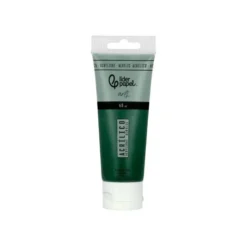 PINTURA ACRILICA LIDERPAPEL TUBO DE PLASTICO DE 60 ML COLOR VERDE OLIVA