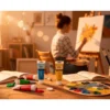 PINTURA ACRILICA LIDERPAPEL TUBO DE PLASTICO DE 60 ML COLOR GRIS