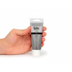 PINTURA ACRILICA LIDERPAPEL TUBO DE PLASTICO DE 60 ML COLOR GRIS