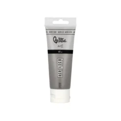 PINTURA ACRILICA LIDERPAPEL TUBO DE PLASTICO DE 60 ML COLOR GRIS