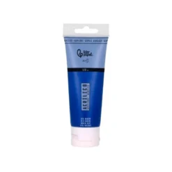 PINTURA ACRILICA LIDERPAPEL TUBO DE PLASTICO DE 120 ML COLOR AZUL MARINO