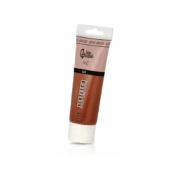 PINTURA ACRILICA LIDERPAPEL TUBO DE PLASTICO DE 120 ML COLOR MARRON