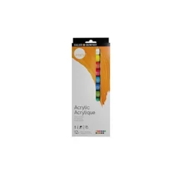 Pintura acrílica Daler Rowney 12 colores surtidos 12 ml