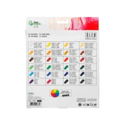 PINTURA AL OLEO LIDERPAPEL CAJA DE 24 TUBOS DE ALUMINIO DE 12 ML COLORES SURTIDOS