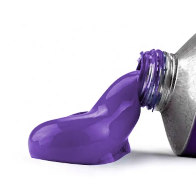 PINTURA AL OLEO LIDERPAPEL TUBO DE ALUMINIO DE 20 ML COLOR VIOLETA