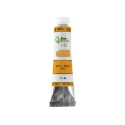 PINTURA AL OLEO LIDERPAPEL TUBO DE ALUMINIO DE 20 ML COLOR AMARILLO NARANJA
