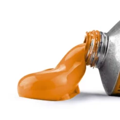 PINTURA AL OLEO LIDERPAPEL TUBO DE ALUMINIO DE 20 ML COLOR NARANJA PERMANENTE