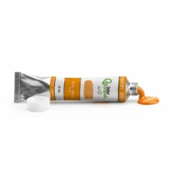PINTURA AL OLEO LIDERPAPEL TUBO DE ALUMINIO DE 20 ML COLOR NARANJA PERMANENTE