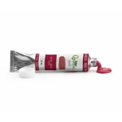 PINTURA AL OLEO LIDERPAPEL TUBO DE ALUMINIO DE 20 ML COLOR ROJO BURDEOS
