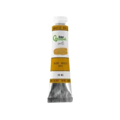 PINTURA AL OLEO LIDERPAPEL TUBO DE ALUMINIO DE 20 ML COLOR OCRE AMARILLO