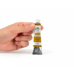 PINTURA AL OLEO LIDERPAPEL TUBO DE ALUMINIO DE 20 ML COLOR OCRE AMARILLO