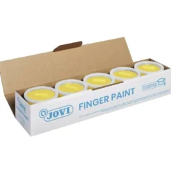 Pintura de dedos Jovi 125 cc color amarillo