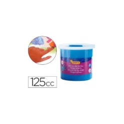 Pintura de dedos Jovi 125 cc color azul