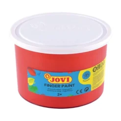 Pintura de dedos Jovi 500 cc color rojo