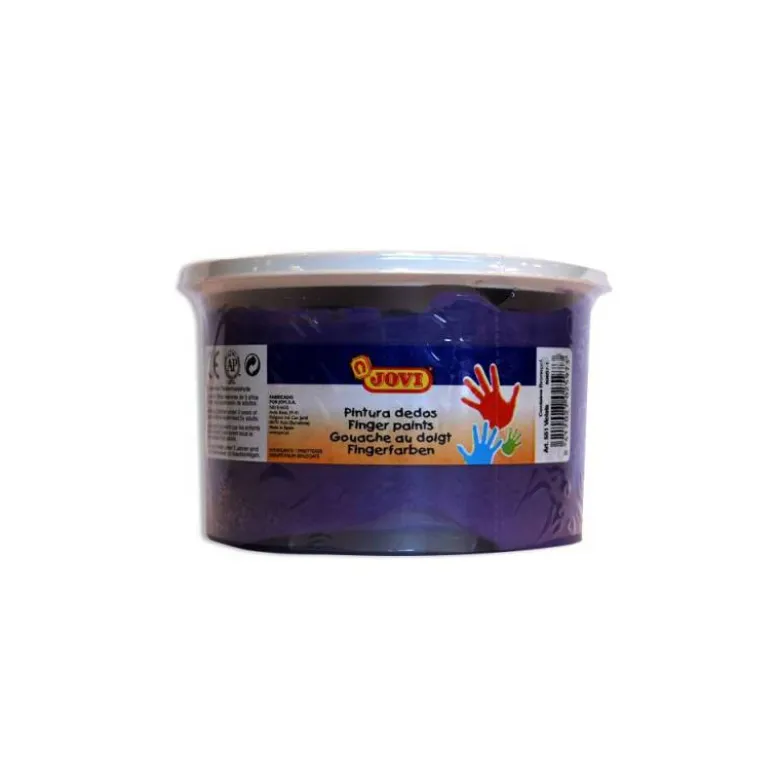 Pintura de dedos Jovi 125 cc color violeta