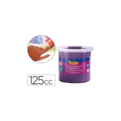 Pintura de dedos Jovi 125 cc color violeta