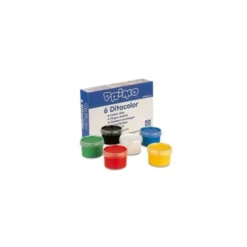 Pintura de dedos Primo 250 gr 6 colores surtidos