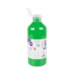 PINTURA DEDOS LIDERPAPEL BOTELLA DE 500 ML VERDE