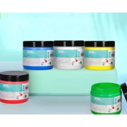 PINTURA DEDOS LIDERPAPEL TARRINA DE 500 ML AMARILLO