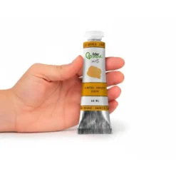 PINTURA GOUACHE/TEMPERA LIDERPAPEL TUBO DE ALUMINIO DE 60 ML COLOR AMARILLO NARANJA