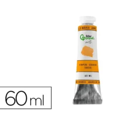 PINTURA GOUACHE/TEMPERA LIDERPAPEL TUBO DE ALUMINIO DE 60 ML COLOR AMARILLO NARANJA