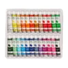 PINTURA GOUACHE/TEMPERA LIDERPAPEL CAJA DE 24 TUBOS DE ALUMINIO DE 12 ML COLORES SURTIDOS