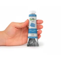 PINTURA GOUACHE/TEMPERA LIDERPAPEL TUBO DE ALUMINIO DE 60 ML COLOR AZUL CIAN
