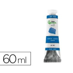 PINTURA GOUACHE/TEMPERA LIDERPAPEL TUBO DE ALUMINIO DE 60 ML COLOR AZUL