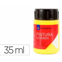 Pintura latex La Pajarita color amarillo limon