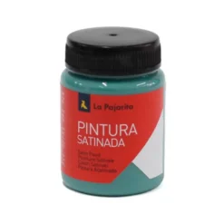PINTURA LATEX LA PAJARITA SATINADA L-39 BOTE 35 ML VERDE JADE
