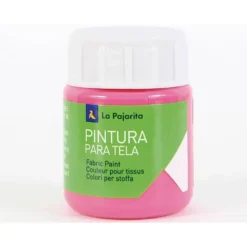 Pintura para tela La Pajarita color magenta