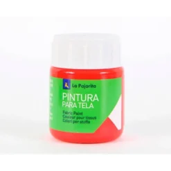 Pintura para tela La Pajarita color escarlata