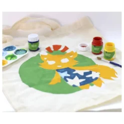 Pintura para tela La Pajarita color verde esmeralda