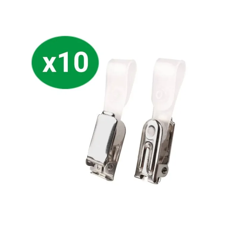 PINZA IDENTIFICADOR 3L METALICA PACK DE 10 UNIDADES