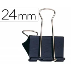 PINZA METALICA Q-CONNECT REVERSIBLE N.2 24 MM CAJA DE 10 UNIDADES