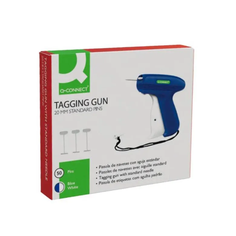 PISTOLA DE NAVETES Q-CONNECT CON AGUJA ESTANDAR