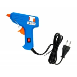 Pistola de silicona mini Liderpapel. Usa barras de silicona de 8 mm diámetro
