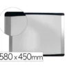 PIZARRA BLANCA BI-OFFICE INKA MAGNETICA ACERO LACADO MARCO DE ALUMINIO 580X450 CM