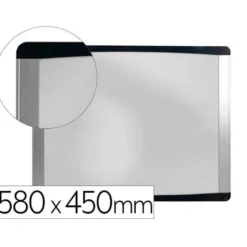 PIZARRA BLANCA BI-OFFICE INKA MAGNETICA ACERO LACADO MARCO DE ALUMINIO 580X450 CM
