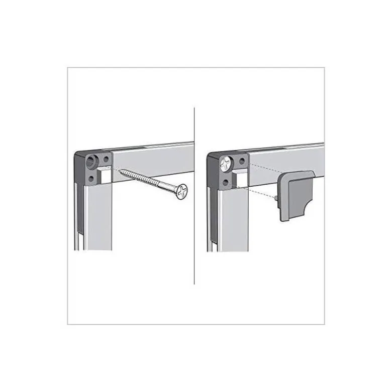 PIZARRA BLANCA NOBO ESSENCE ACERO LACADO 1800X900 MM