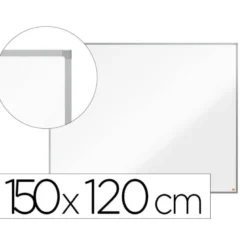 PIZARRA BLANCA NOBO ESSENCE ACERO LACADO 1500X1200 MM