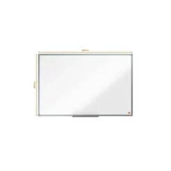 PIZARRA BLANCA NOBO ESSENCE ACERO VITRIFICADO MAGNETICA 900X600 MM