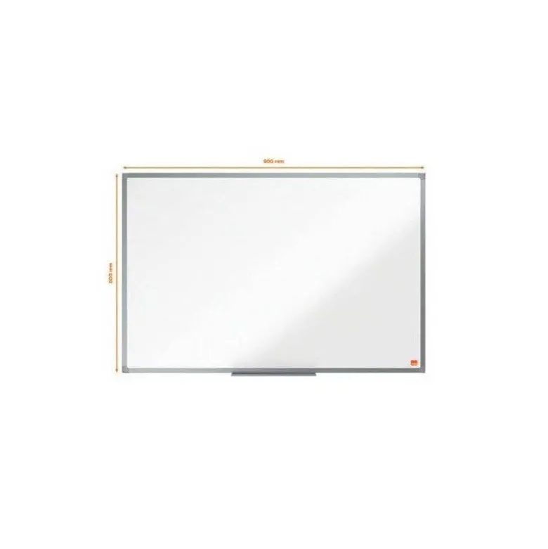 PIZARRA BLANCA NOBO ESSENCE ACERO VITRIFICADO MAGNETICA 900X600 MM