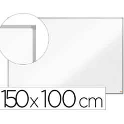 PIZARRA BLANCA NOBO ESSENCE ACERO LACADO 1500X1000 MM