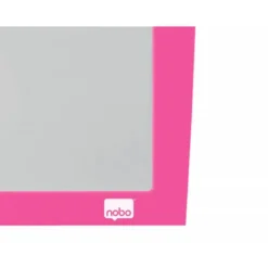 PIZARRA BLANCA NOBO MAGNETICA MARCO FUCSIA 430X585 MM