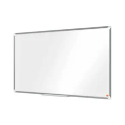 PIZARRA BLANCA NOBO PREMIUM PLUS ACERO LACADO FORMATO PANORAMICO 55" MAGNETICA 1220X690 MM